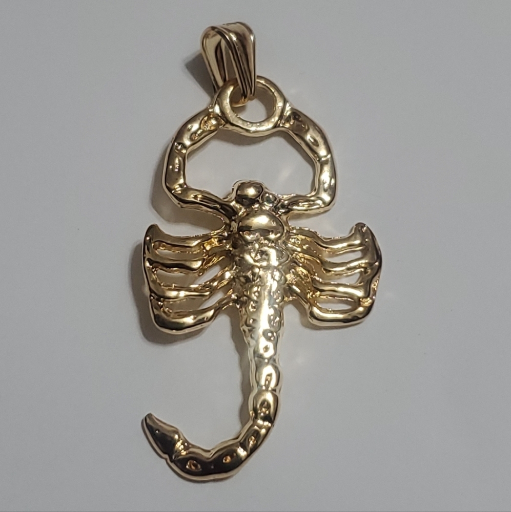 Scorpio Zodiac 18k Gold Filled Pendant